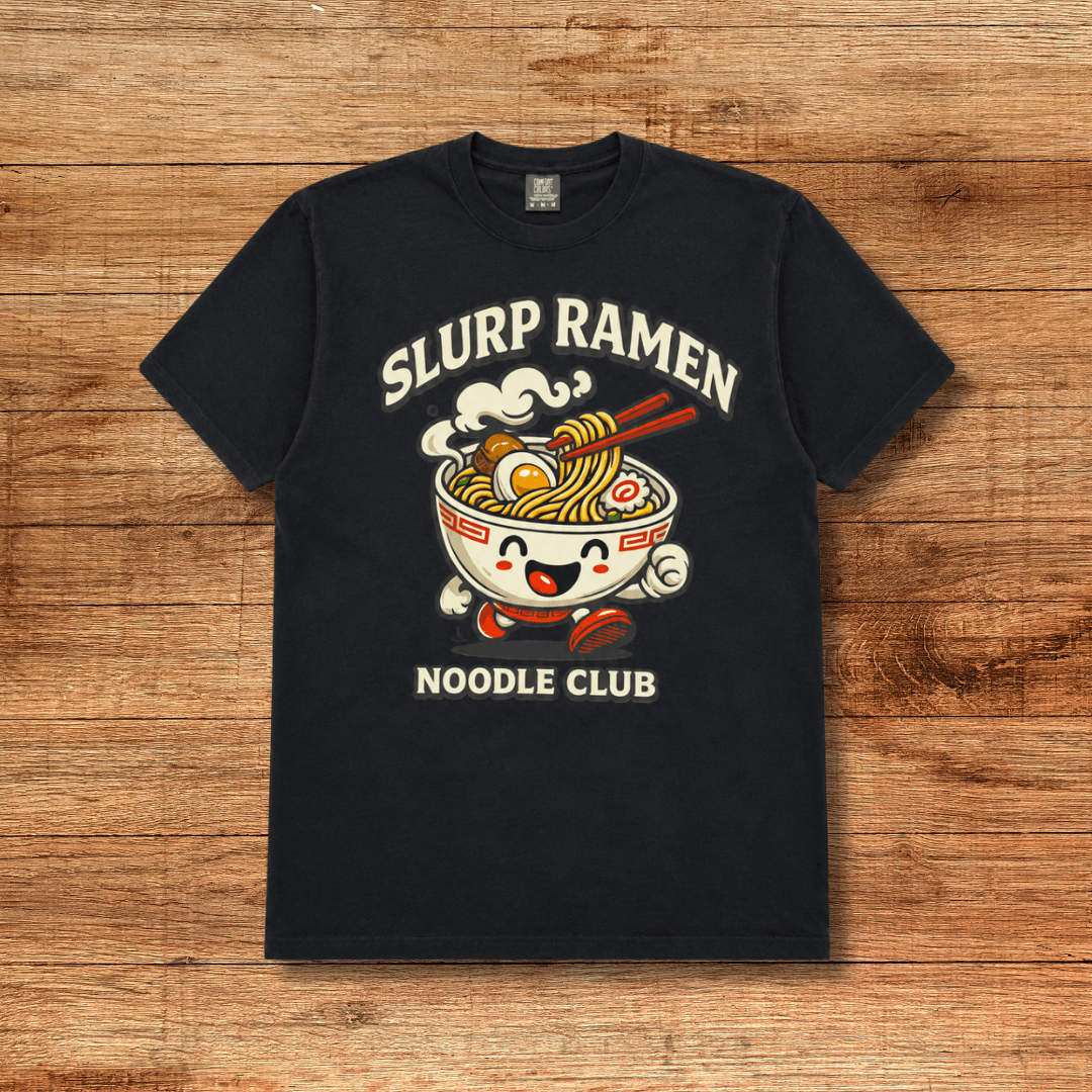 Ramen business Full-Color Heat Transfer print
