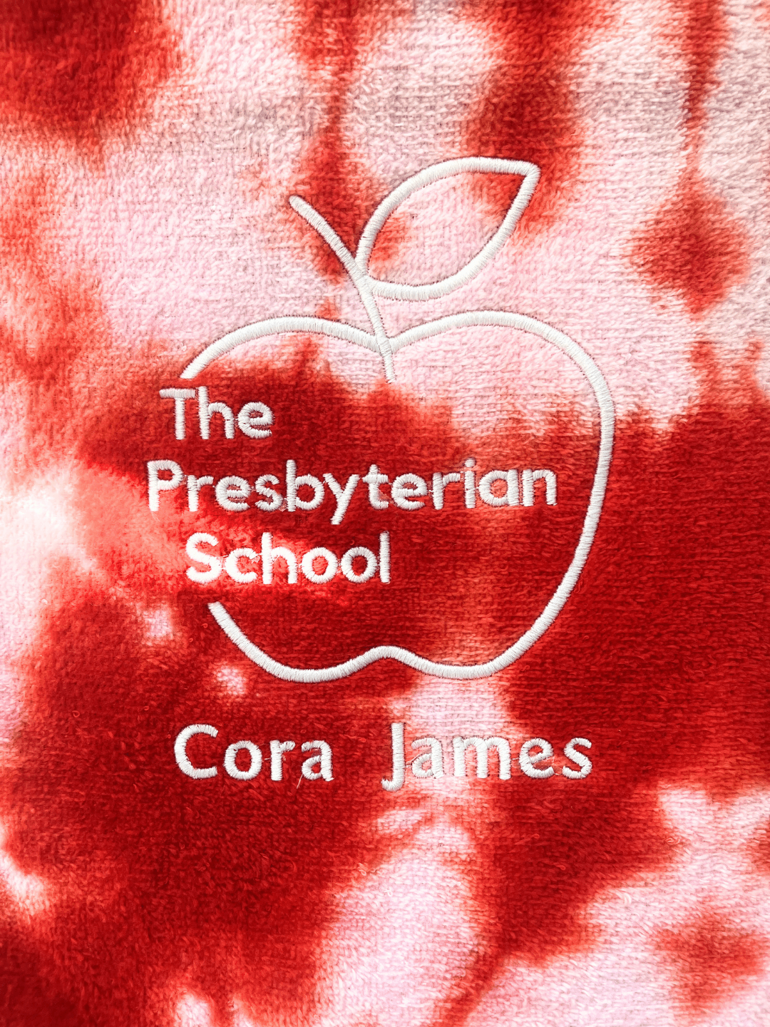 PSNK school embroidered towel