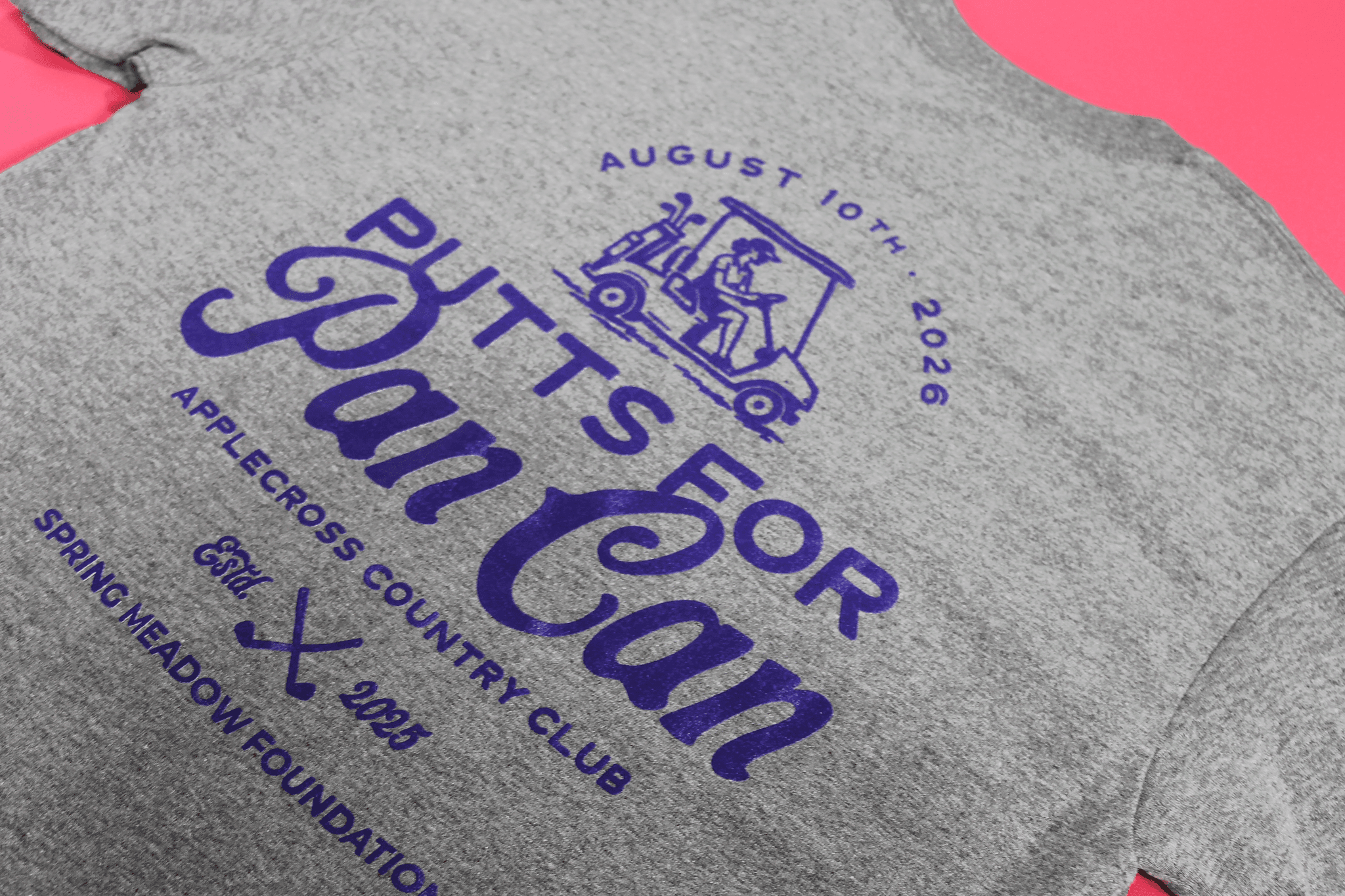 Screen Printing close-up example